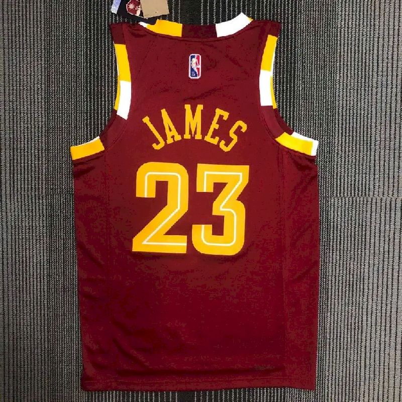 Camisa masculina do time LeBron Raymone James – Edição City