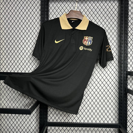 Camisa Polo Barcelona 2024/25 Preta
