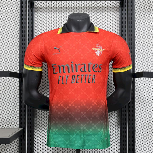 Ac Milan 2025/26 Co Branded Edition Jersey Player Version 2