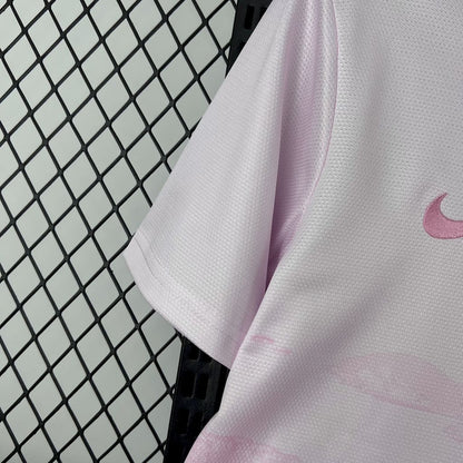 Brazil 2025/26 Pink White Jersey