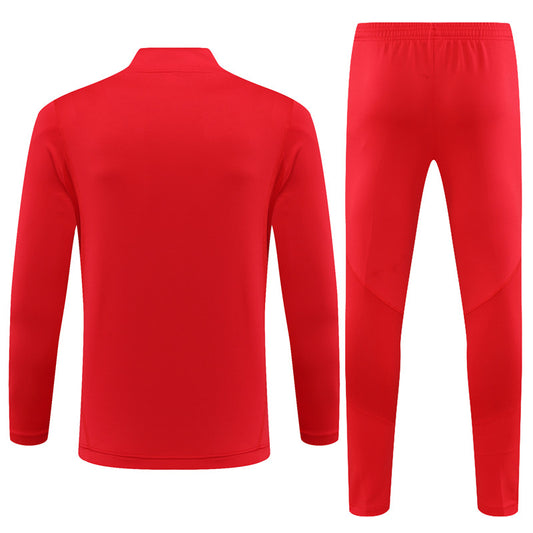 Blusa + Calça Flamengo 2023/24 Meio Zíper Adulto 14001