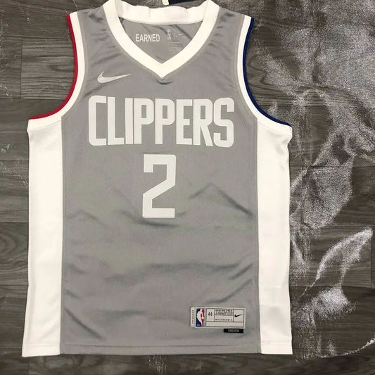 Men’s Kawhi Leonard Gray 2020-21 Swingman Player Version Jersey – Earned Edition