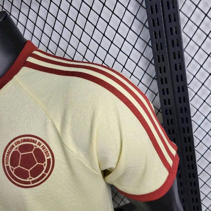 Camisa Colômbia 2024/25 3 Listras Versão Jogador