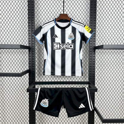 Kids Newcastle United 2025/26 Home Kit