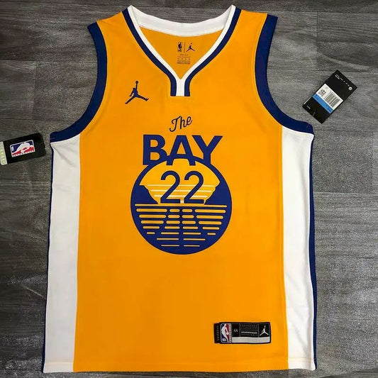 Camisa amarela masculina Andrew Wiggins versão jogador – Edição Statement
