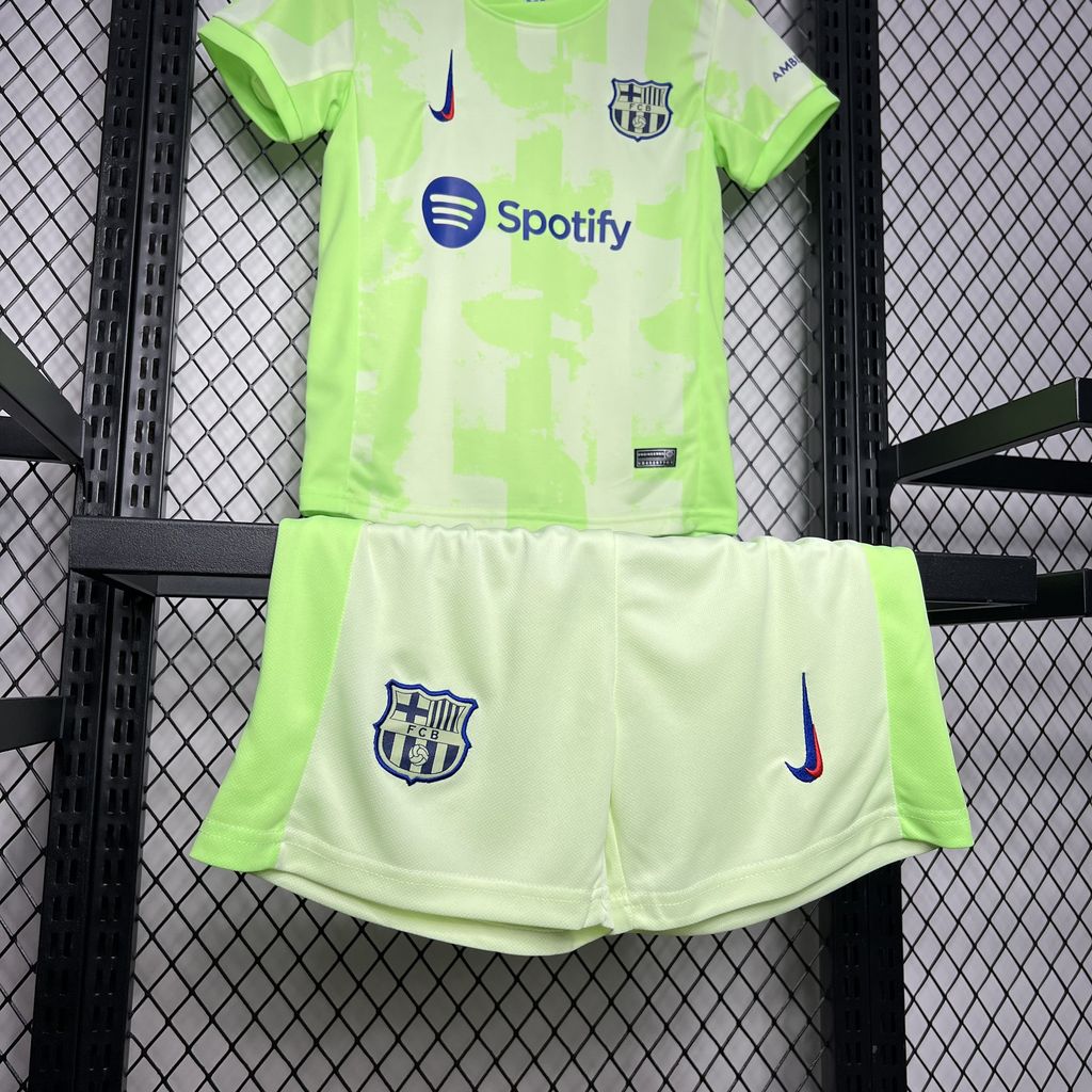 Barcelona 2024/25 Third Kids Kit