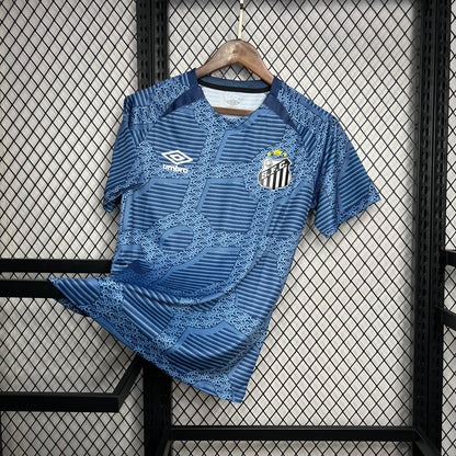 Camisa de treino pré-jogo do Santos 2024/25