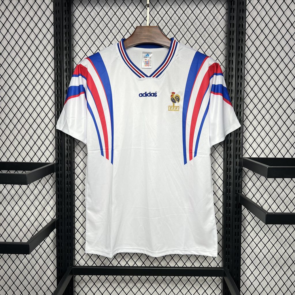 Camisa retrô reserva da França de 1996