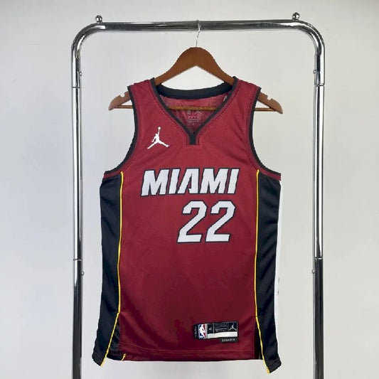 Camisa vermelha masculina Jimmy Butler Team – Edição Statement
