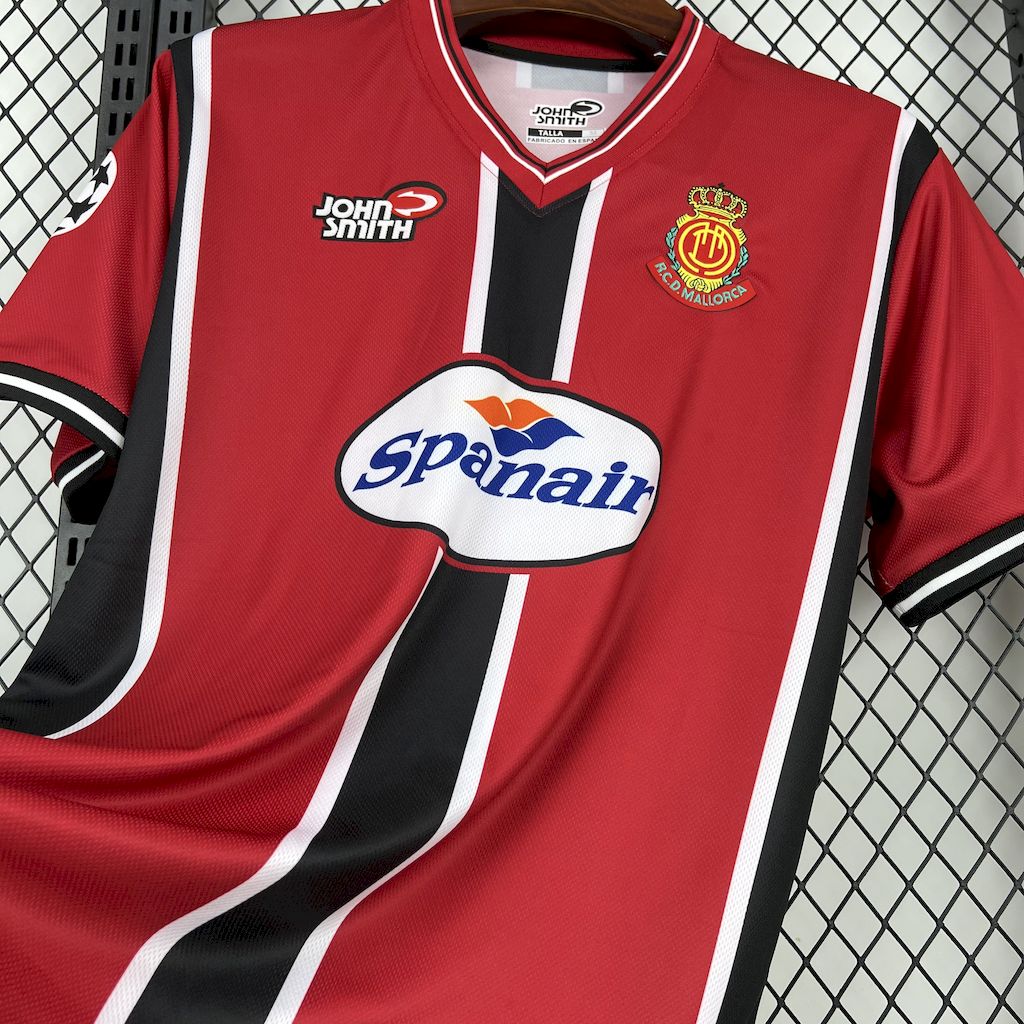 Camisa retrô do Mallorca 2001/02