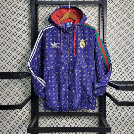 Jaqueta corta-vento Gucci x JOINT 23-24 do Real Madrid