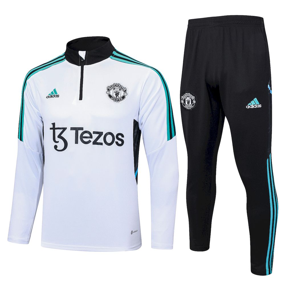 Suéter e calça adulto Manchester United 2023/24 com zíper 815