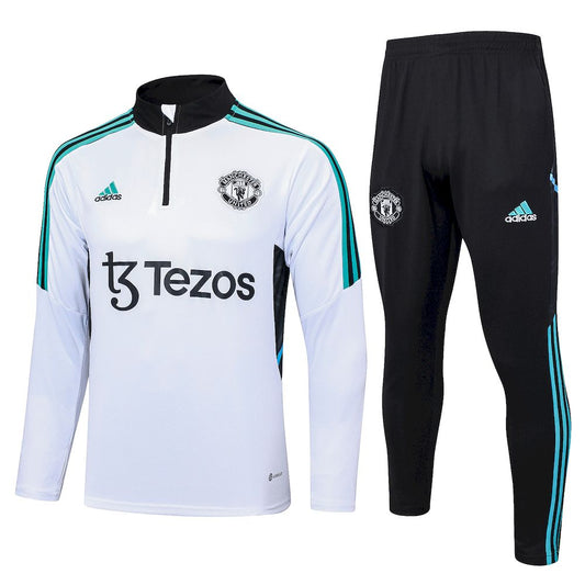 Suéter e calça adulto Manchester United 2023/24 com zíper 815