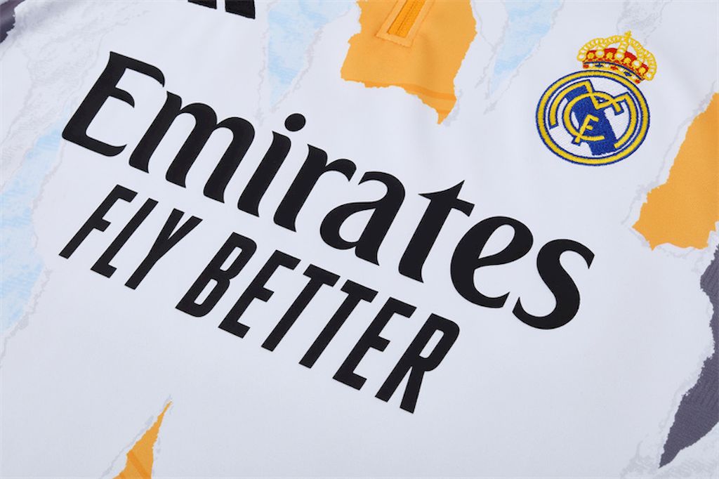 Suéter e calça adulto com zíper médio Real Madrid 2024/25 14001