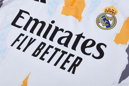 Suéter e calça adulto com zíper médio Real Madrid 2024/25 14001