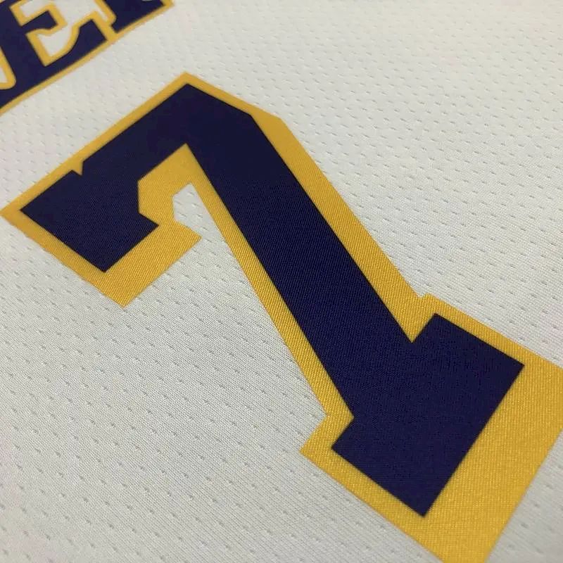 Men’s Carmelo Anthony White Team Jersey – 75th Anniversary Edition