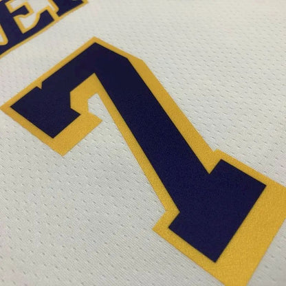 Men’s Carmelo Anthony White Team Jersey – 75th Anniversary Edition