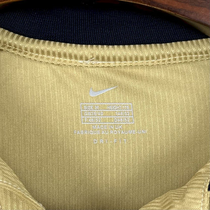 Camisa retrô de mangas compridas reserva do Arsenal 2001/02