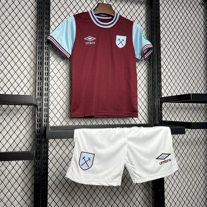 Kit Infantil Home do West Ham United 2024/25
