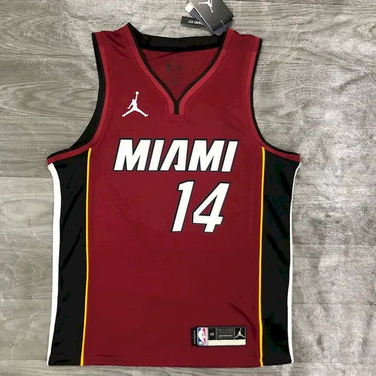 Men’s Tyler Herro Red 2020-21 Swingman Player Version Jersey – Statement Edition