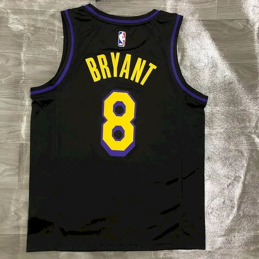Camisa masculina Kobe Bryant 2020-21 preta versão Swingman – Noche Latina