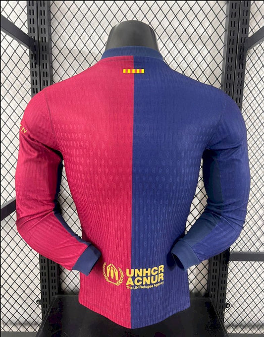 Barcelona 2024/25 Travis Scott Edition Long Sleeves Jersey Player Version