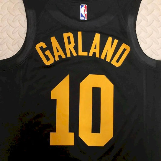 Men’s Darius Garland Black Team Jersey – Statement Edition