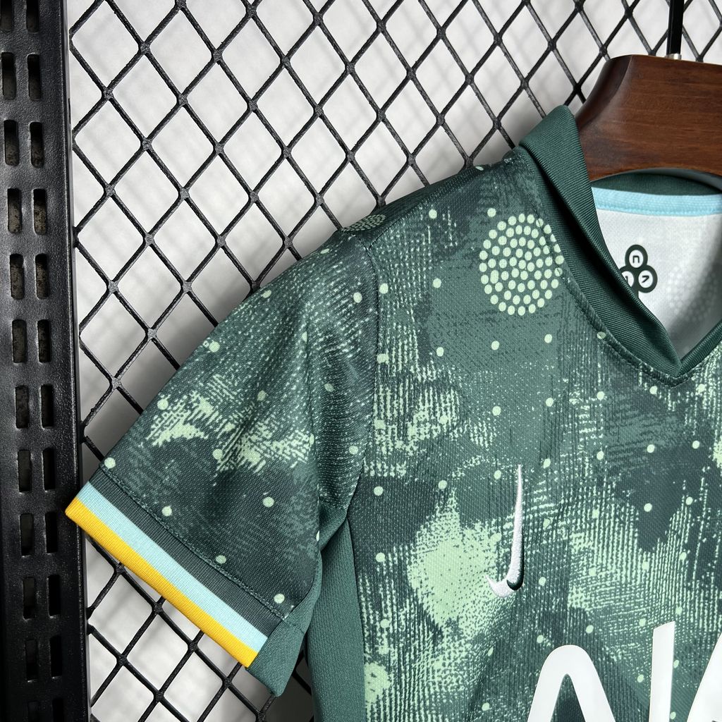 Terceiro uniforme infantil do Tottenham Hotspur 2024/25