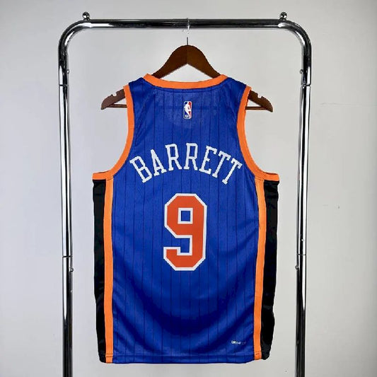 Men’s 2024 R.J.Barrett Blue Team Jersey – City Edition
