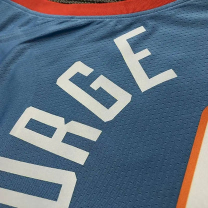 Camisa Paul George Swingman Masculina Azul – Edição City