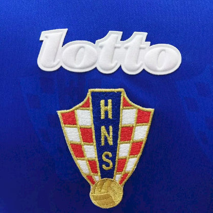 Camisa reserva retrô da Croácia de 1998