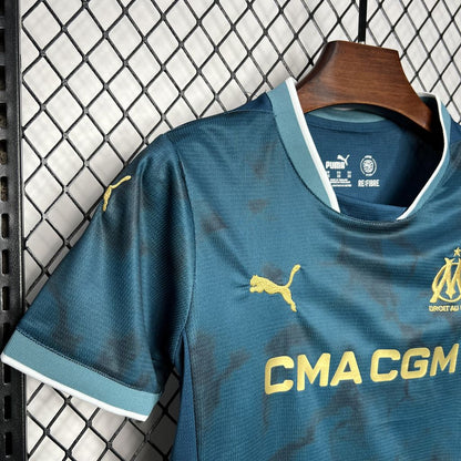 Olympique de Marseille 2024/25 Away Kids Kit