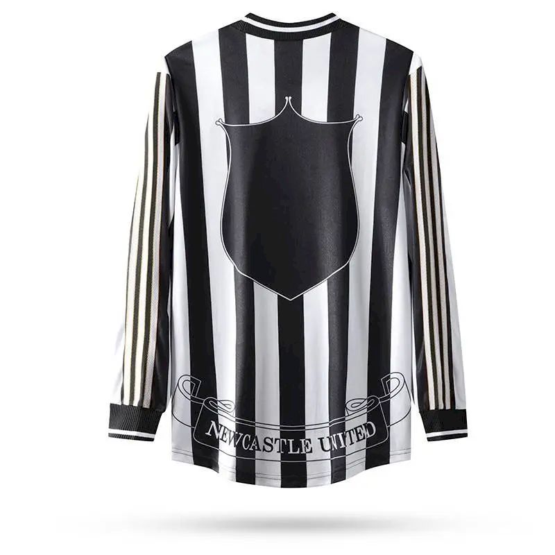 Camisa retrô de mangas compridas do Newcastle United 1997/99 Home