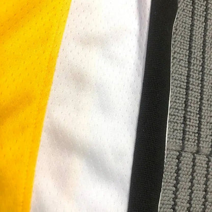 Camisa Klay Thompson com gola V amarela versão jogador masculina – Edição Statement