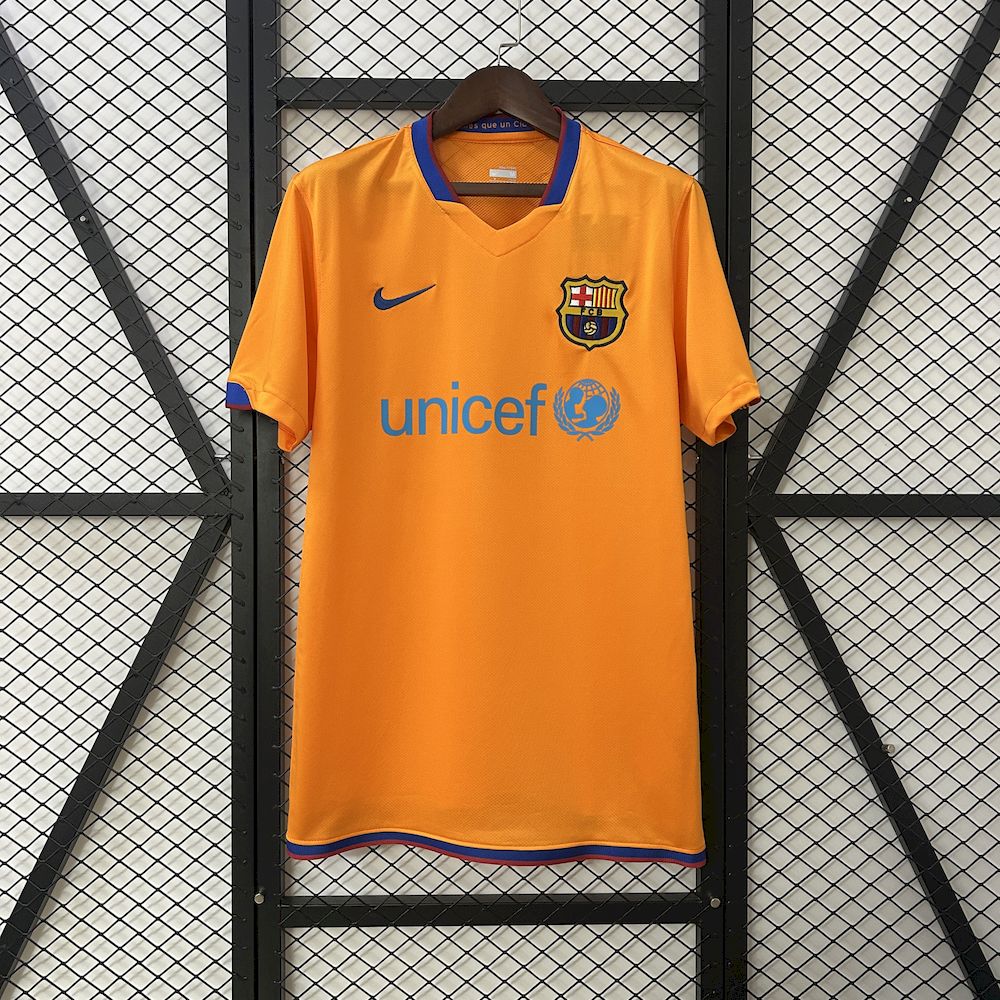Camisa retrô alternativa do Barcelona 2006/07