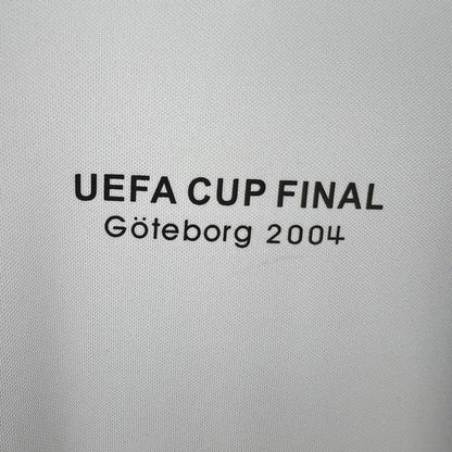 Camisa retrô do Valencia CF para a final da Copa UEFA 2003/2004