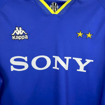Camisa retrô Juventus 1996/97 Away mangas compridas