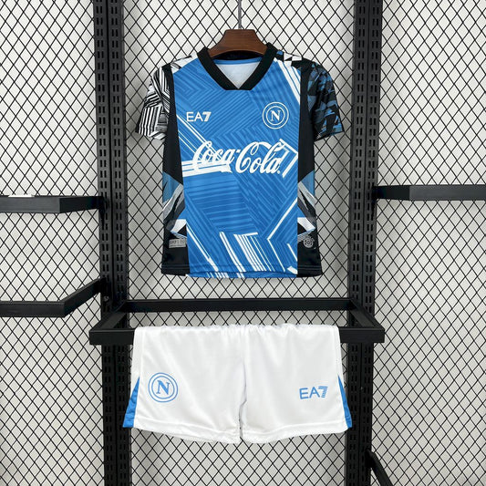 Napoli 2024/25 Coca-Cola Joint Edition Kids Kit