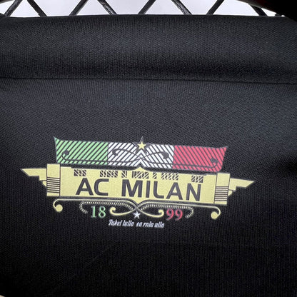 Camisa retrô de mangas compridas do AC Milan 2010/11 Home