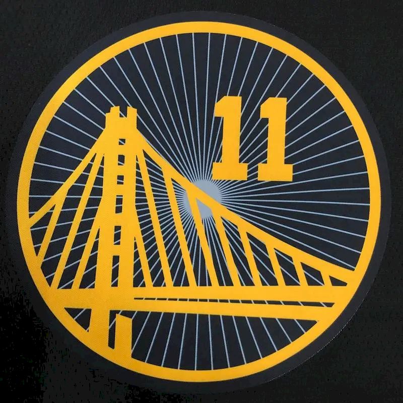 Men’s Klay Thompson Black Team Jersey – 75th Anniversary City Edition