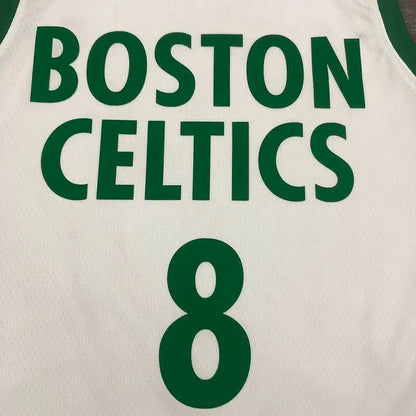 Camisa Kemba Walker Branca Masculina 2020-21 Swingman Versão Jogador – Edição City