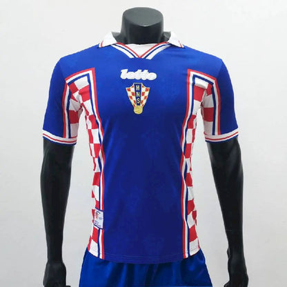 Camisa reserva retrô da Croácia de 1998