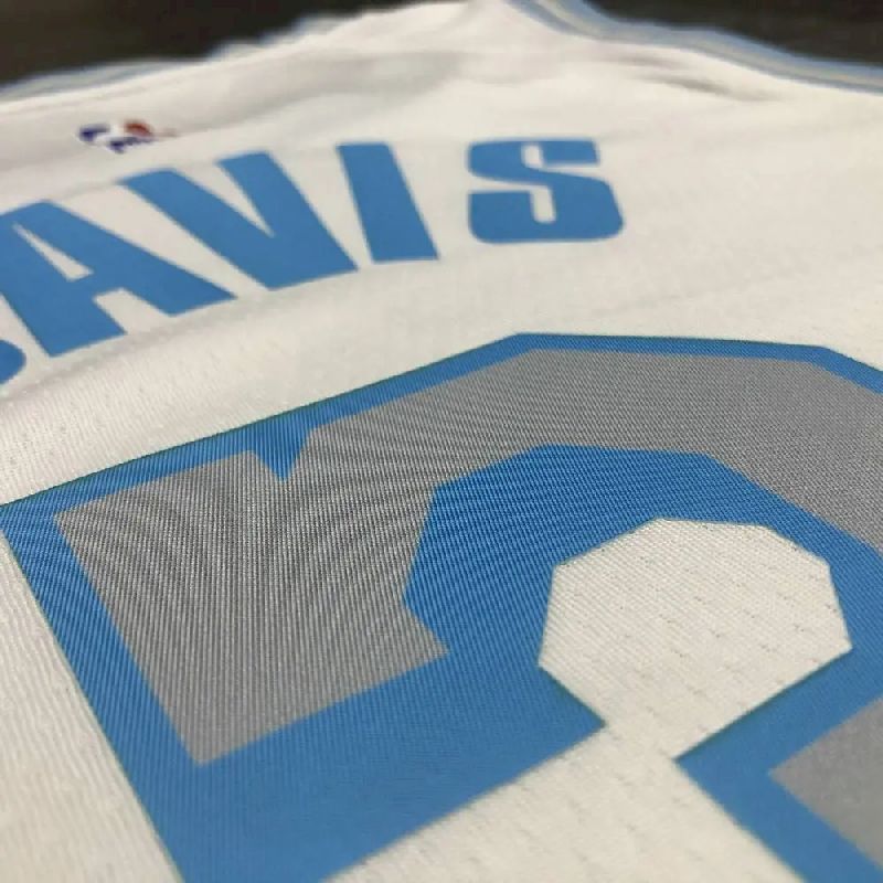 Camisa Anthony Davis Branca Versão Jogador Masculina – Edição Cidade