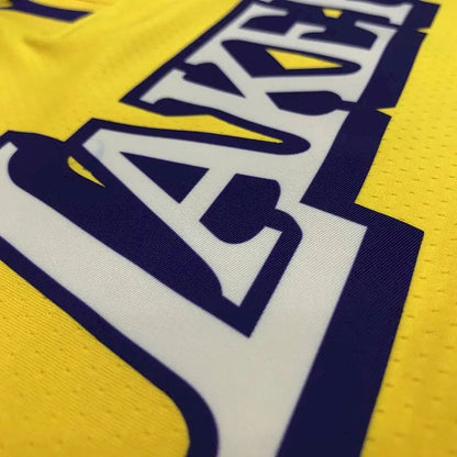 Camisa LeBron James Masculina Amarela Versão Jogador 2020-21 – Edição City