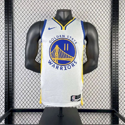 Camisa masculina Klay Thompson branca da equipe