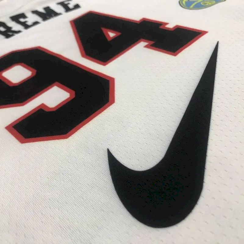 Camisa Swingman Player Masculina Co-branded Branca - Edição Limitada