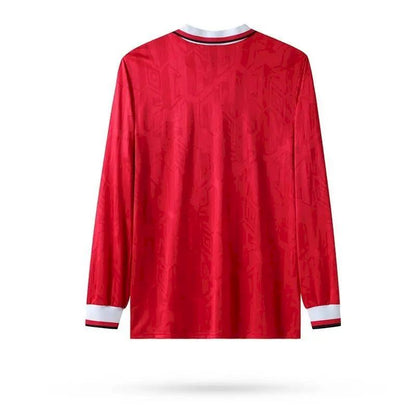 Camisa retrô de mangas compridas do Manchester United 1992/94