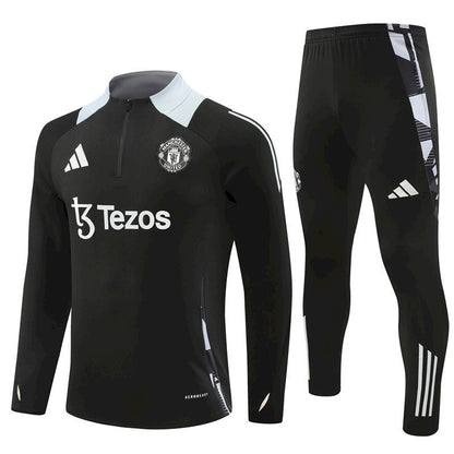 Suéter e calça adulto Manchester United 2024/25 com zíper 14001