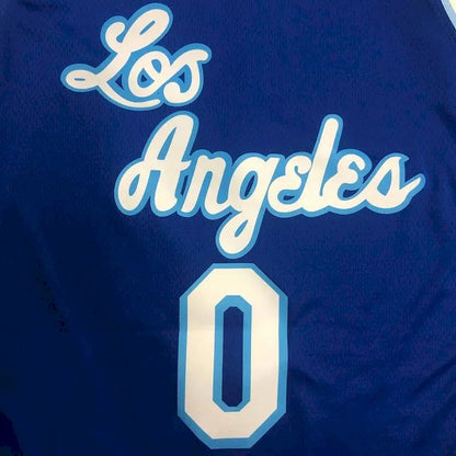 Men’s Russell Westbrook 2021 Blue Player Version Jersey – Classic Edition