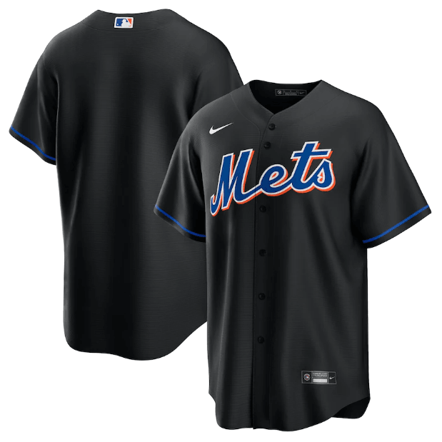 New York Mets Fan Black Jersey